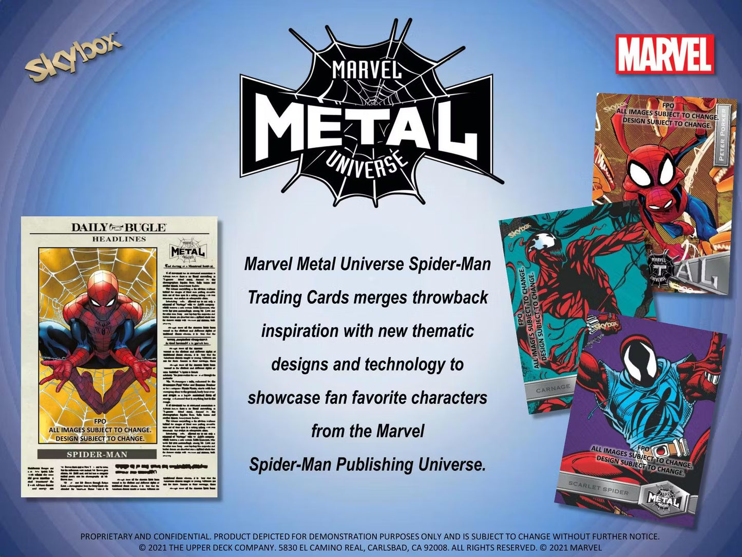 Marvel Metal Universe 2021 upper deck