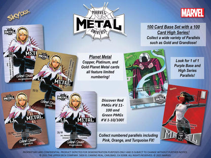Marvel Metal Universe 2021 upper deck