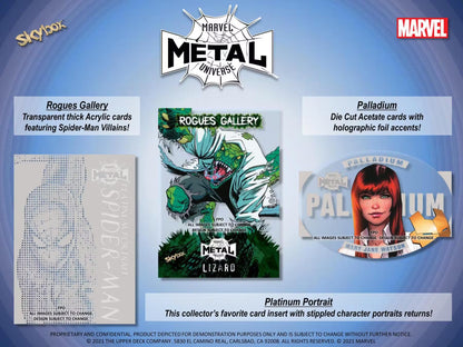 Marvel Metal Universe 2021 upper deck