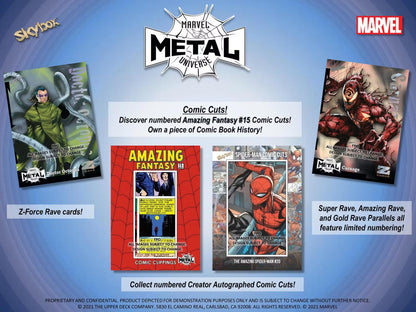 Marvel Metal Universe 2021 upper deck