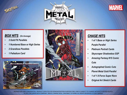 Marvel Metal Universe 2021 upper deck