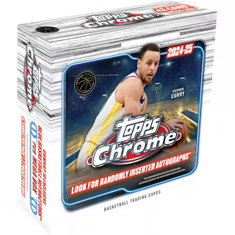 2024/25 Topps Chrome Basketball Mega Box