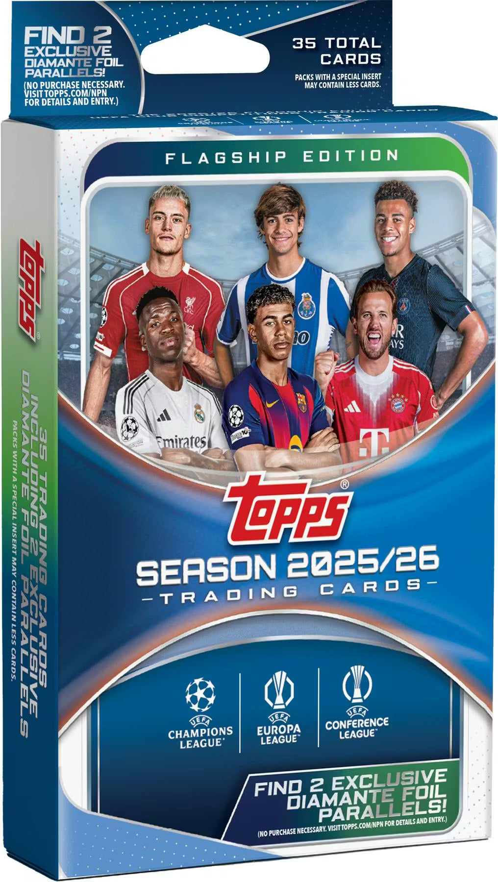 2025/26 Topps UEFA Club Competitions Soccer Hanger Box