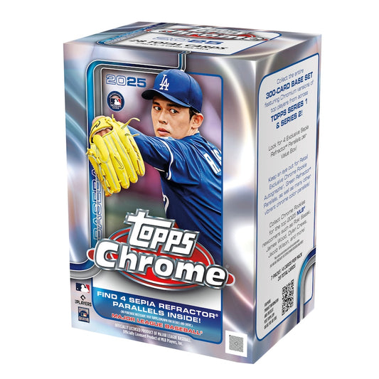 Topps Chrome Baseball 2025 Blaster
