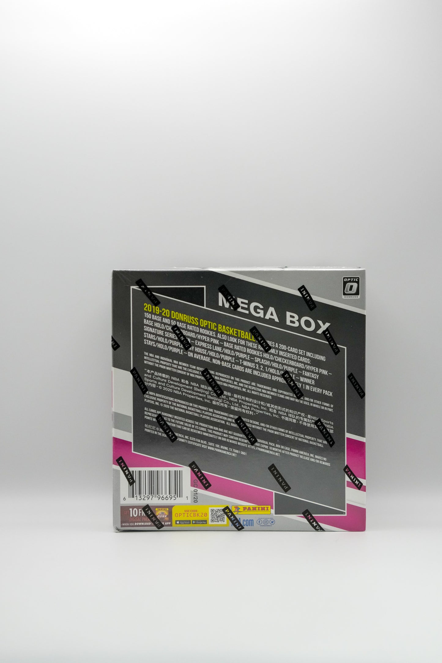 2019-20 Panini Donruss Optic Basketball Mega Box