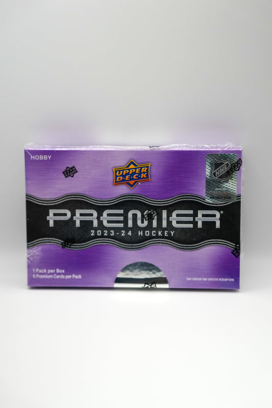 2023-24 Upper Deck Premier Hockey Hobby Box