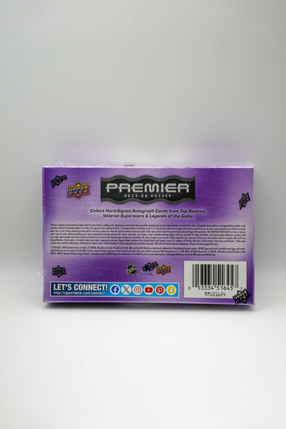2023-24 Upper Deck Premier Hockey Hobby Box