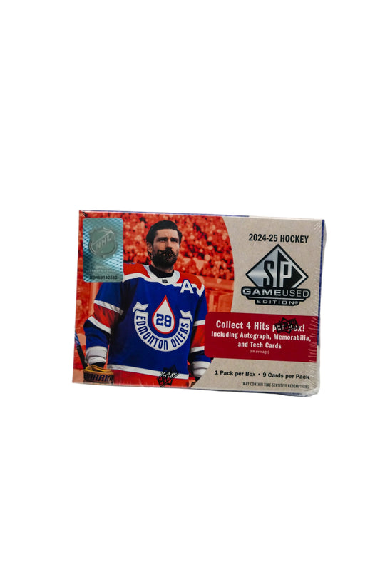24-25 Upper Deck SP Game Used Hockey Hobby