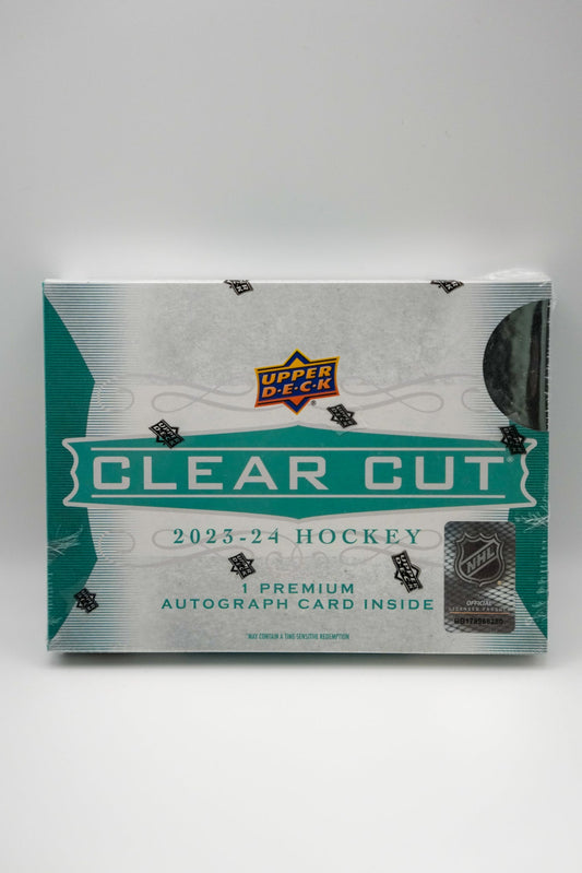 2023-24 Upper Deck Clear Cut Hockey Hobby Box