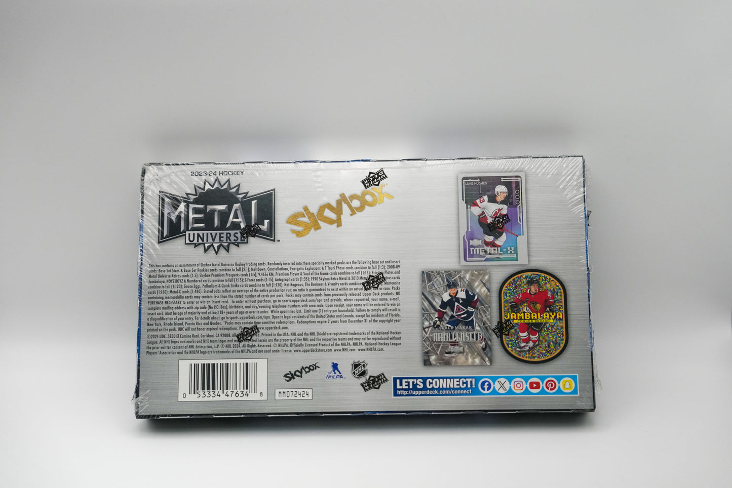 2023-24 Upper Deck Skybox Metal Universe Hockey Hobby Box