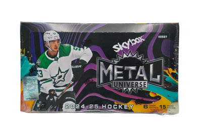 2024-25 SkyBox Metal Universe Hockey Hobby Box – 15 Packs