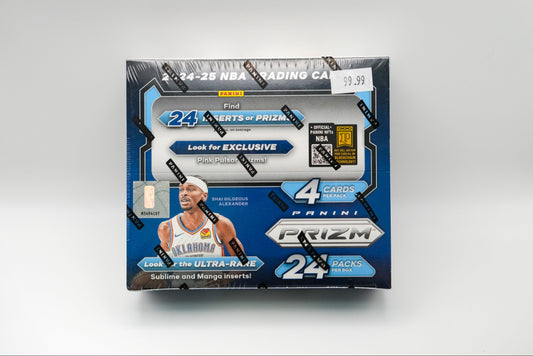 2024-25 Panini Prizm Basketball Retail Box – 24 Packs