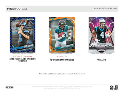 2025 Panini Prizm Football 6-Pack Blaster Box (Lazer Prizms!)