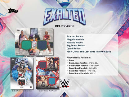 2025 Topps WWE Exalted Wrestling Hobby Box