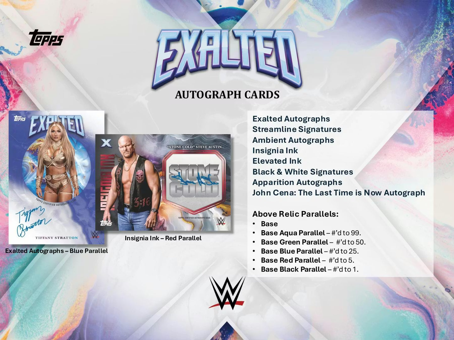 2025 Topps WWE Exalted Wrestling Hobby Box