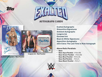 2025 Topps WWE Exalted Wrestling Hobby Box