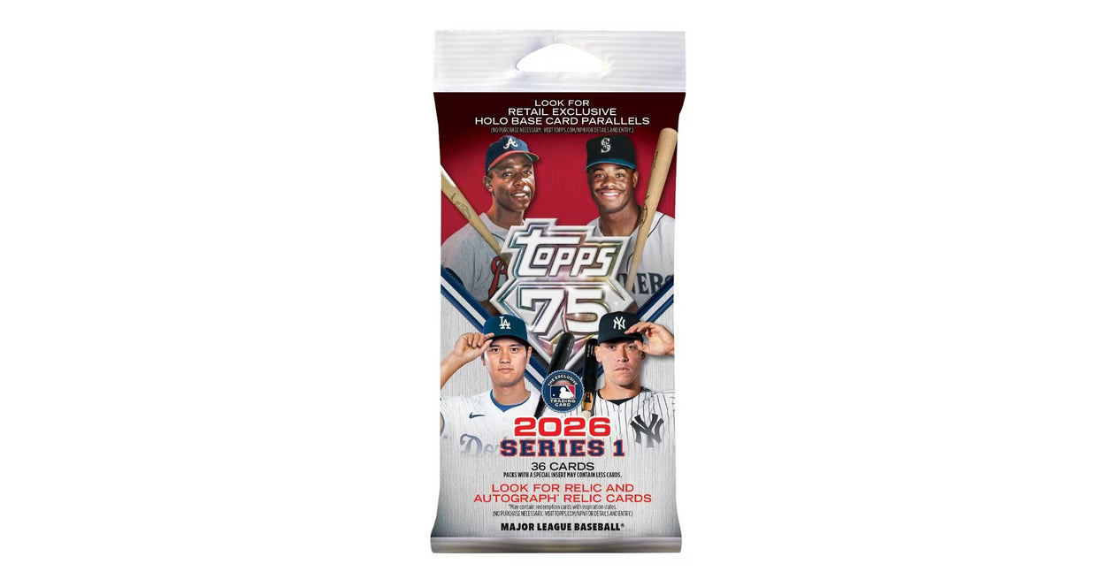 2026 Topps Series 1 Baseball Fat Pack