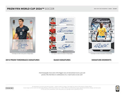 2026 Panini Prizm FIFA World Cup Soccer Hobby Box