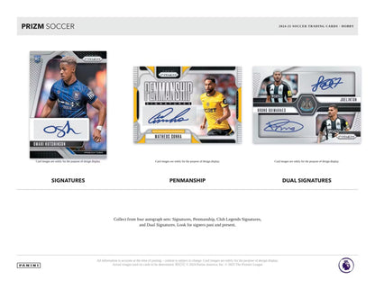 24/25 Panini Prizm Premier League EPL Soccer Hobby Box