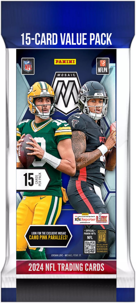 2024 Panini Mosaic Football Jumbo Value Pack