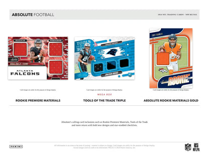2024 Panini Absolute Football Jumbo Value Pack