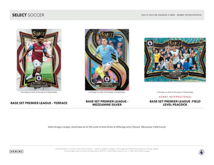 2024/25 Panini Select Premier League EPL Soccer International Hobby Box