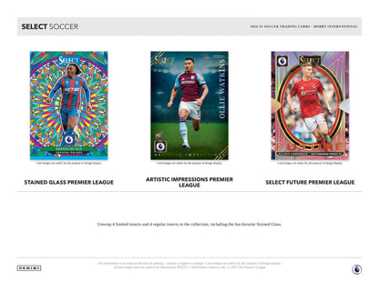 2024/25 Panini Select Premier League EPL Soccer International Hobby Box