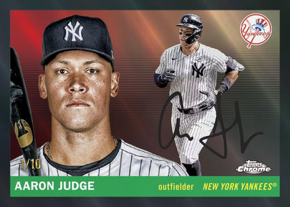 2025 Topps Chrome Platinum '55 Baseball Blaster Box