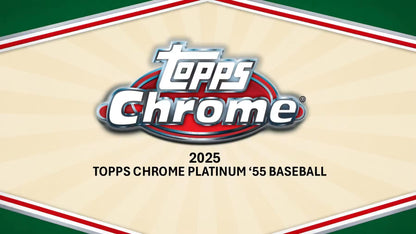 2025 Topps Chrome Platinum '55 Baseball Blaster Box