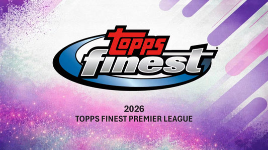 2025/26 Topps Finest Premier League EPL Soccer Hobby Box