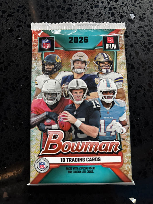 2026 Bowman Football Blaster Pack