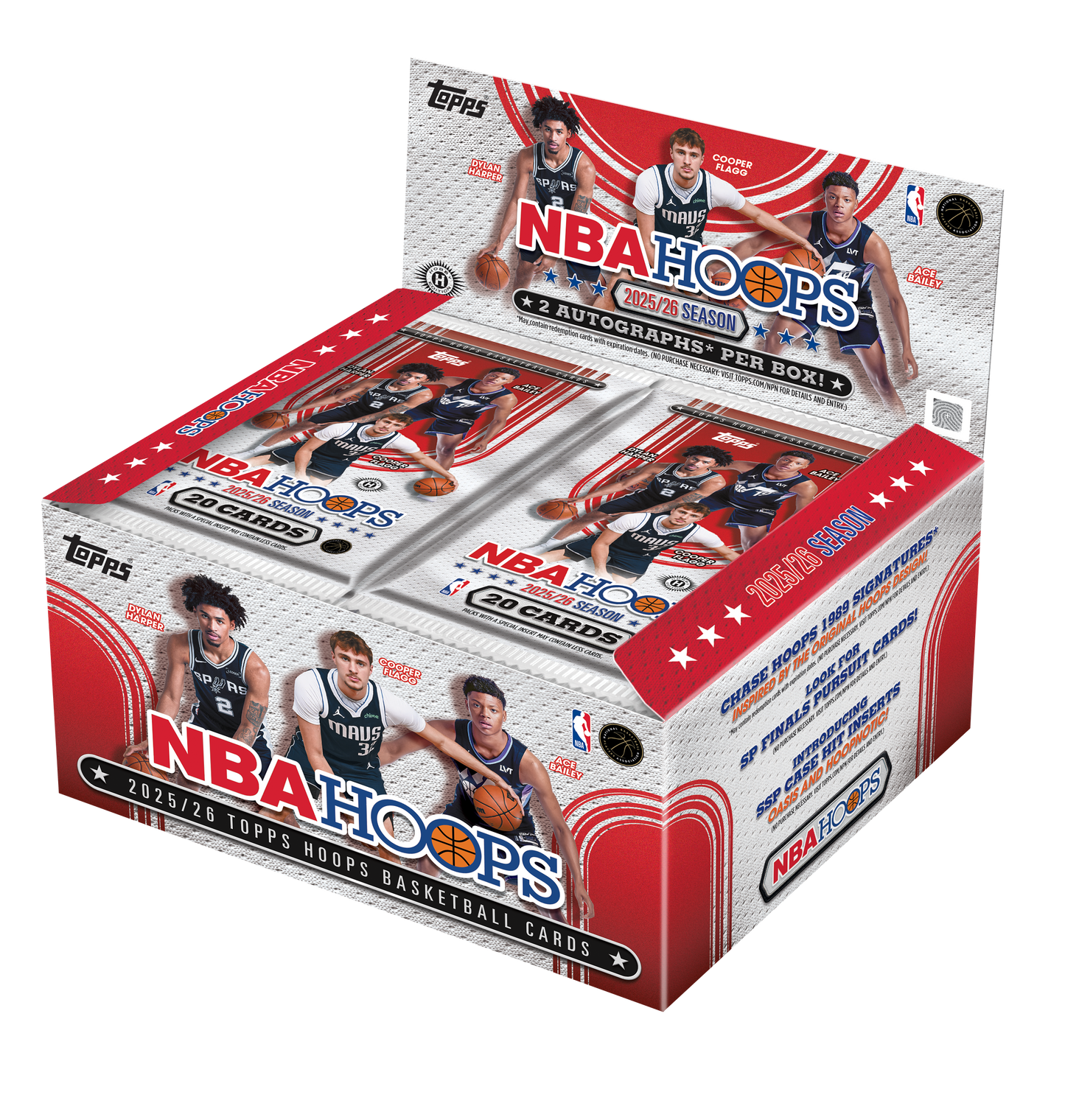 2025/26 Topps Hoops Basketball Hobby Jumbo Box