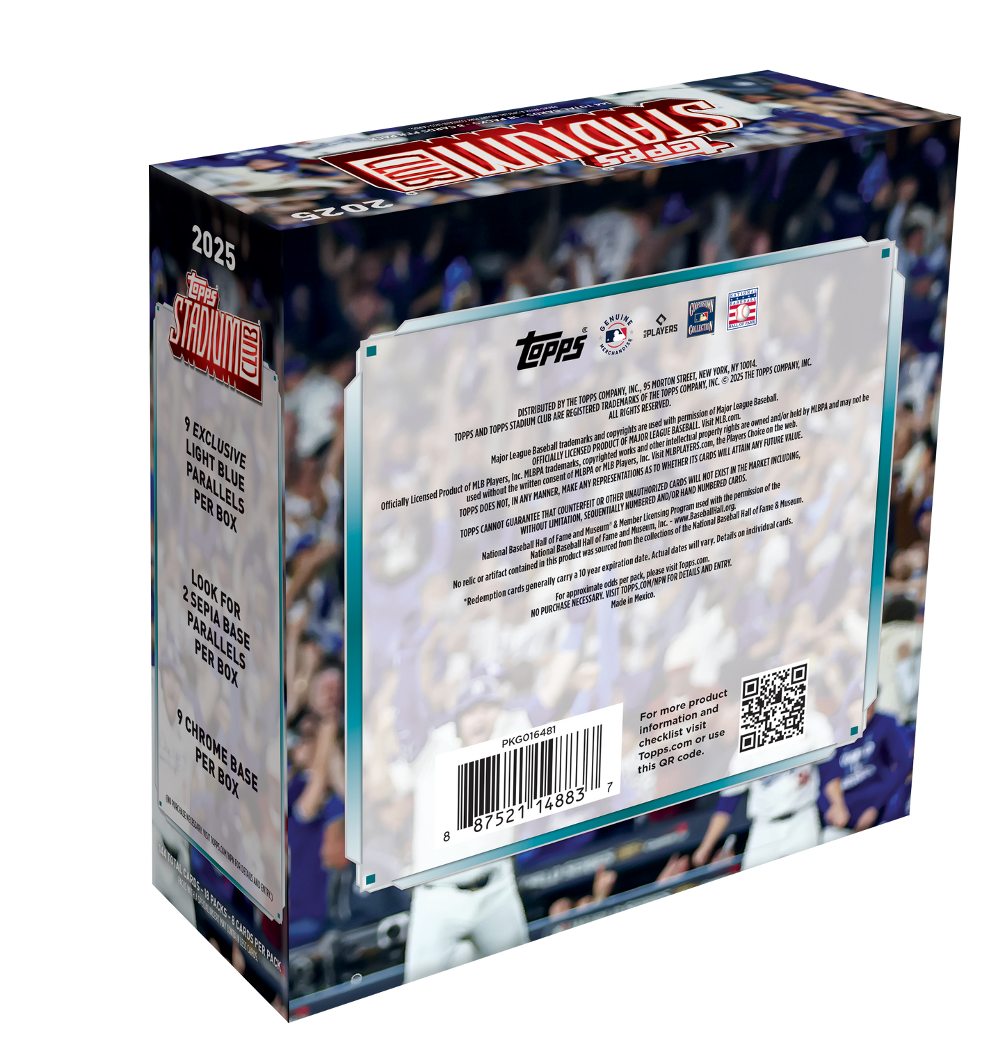 2025 Topps Stadium Club Baseball Mega Box
