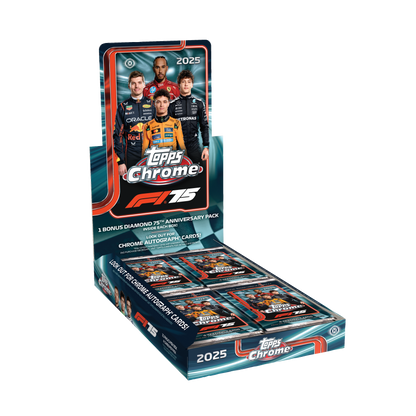 2025 Topps Chrome F1 Formula 1 Hobby Box