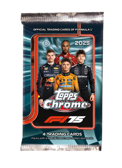 2025 Topps Chrome F1 Formula 1 Hobby Box