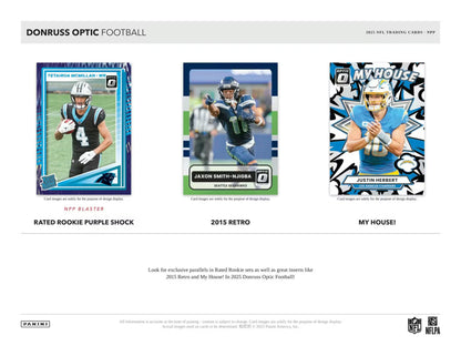 2025 Panini Donruss Optic Football Mega Box