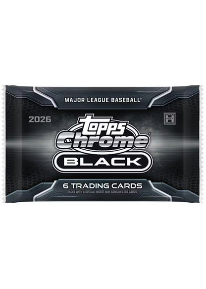 2026 Topps Chrome Black Baseball Hobby Box