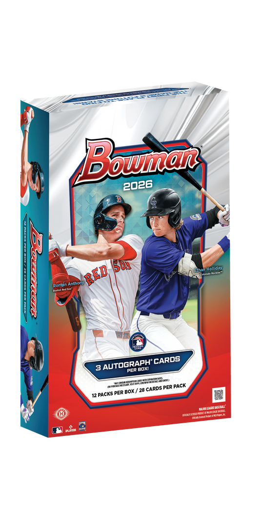 2026 Bowman Baseball Hobby Jumbo Box