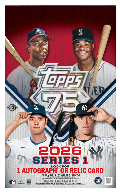2026 Topps Series 1 Baseball Hobby Box