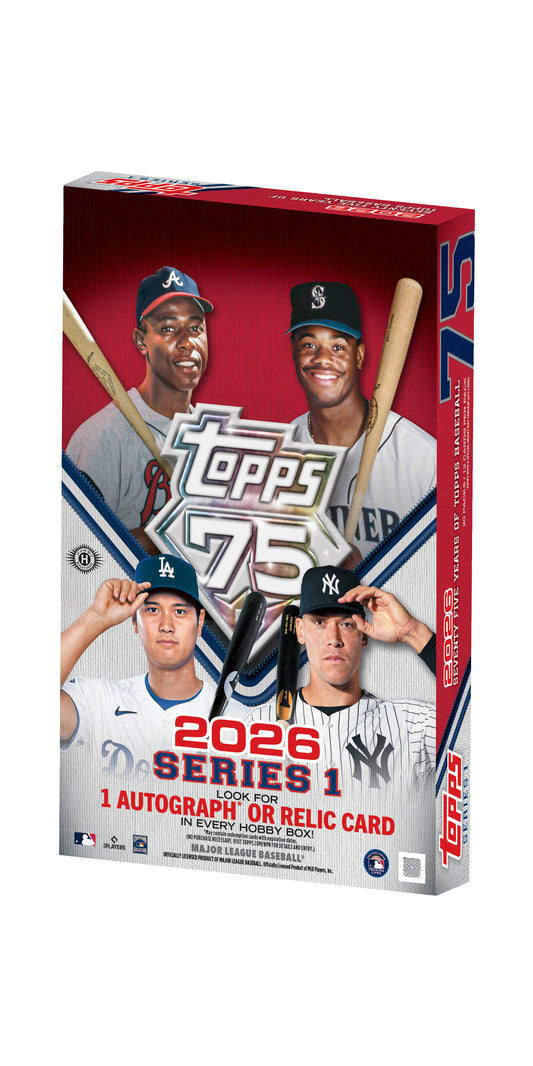 2026 Topps Series 1 Baseball Hobby Box