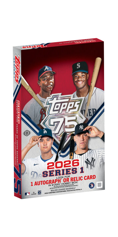 2026 Topps Series 1 Baseball Hobby Box