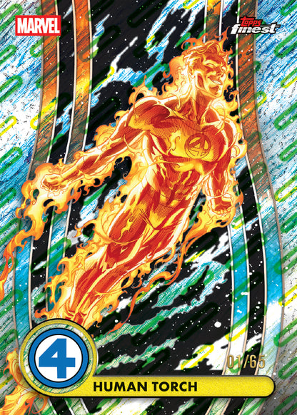 2026 Topps Finest Fantastic Four Hobby Box