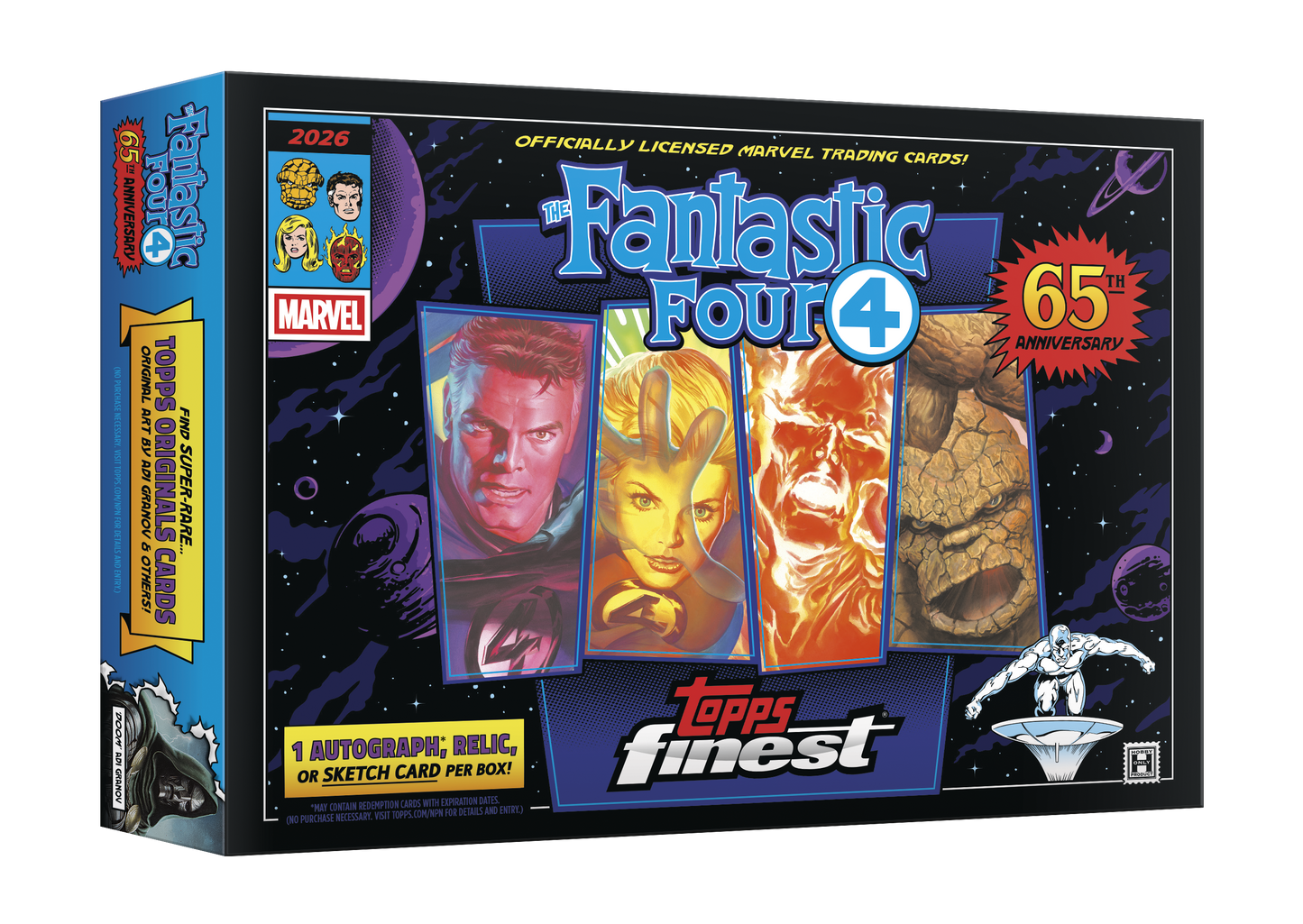 2026 Topps Finest Fantastic Four Hobby Box