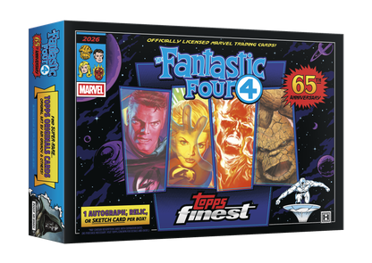 2026 Topps Finest Fantastic Four Hobby Box