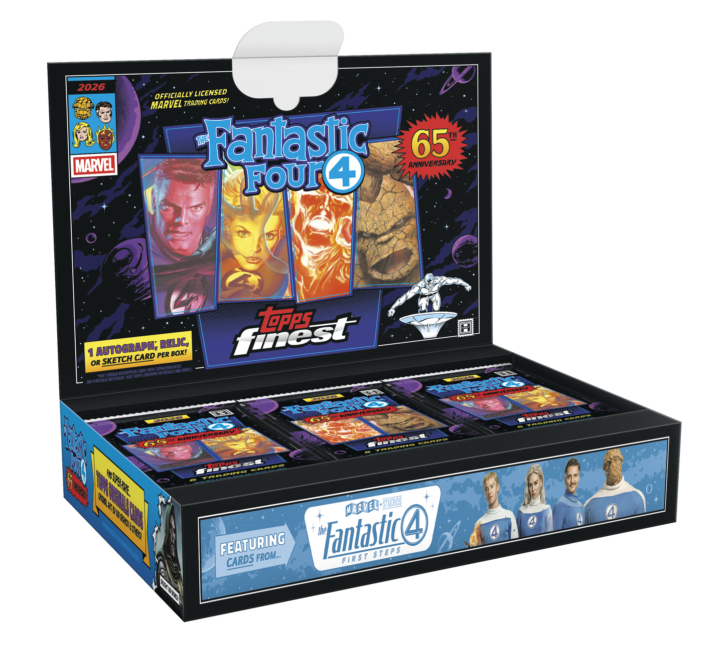 2026 Topps Finest Fantastic Four Hobby Box