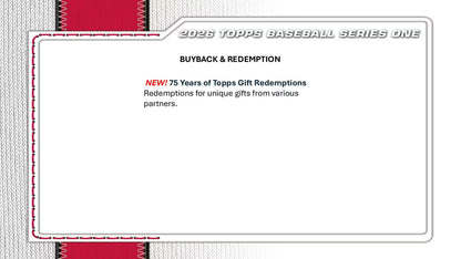 2026 Topps Series 1 Baseball Tin