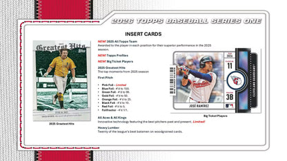 2026 Topps Series 1 Baseball Mega Box