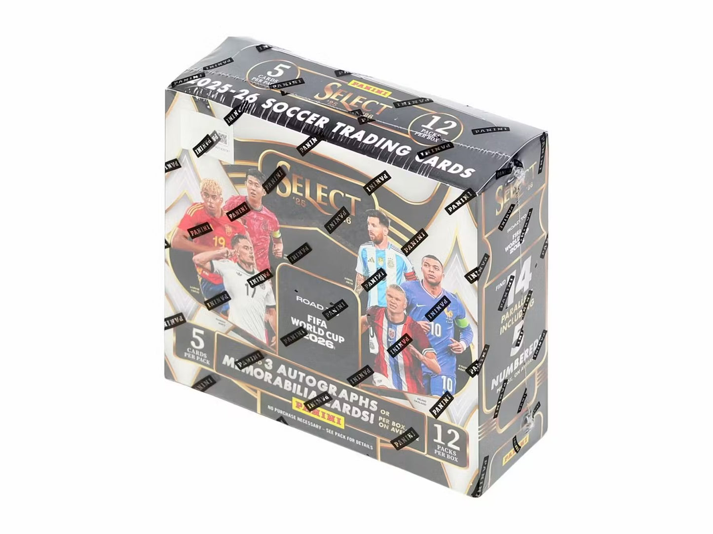 2025/26 Panini Select Road to FIFA World Cup Soccer Hobby Box