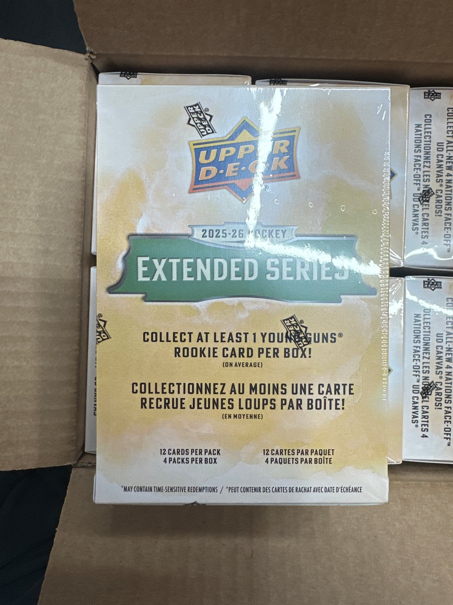 2025/26 Upper Deck Hockey Extended Series Blaster