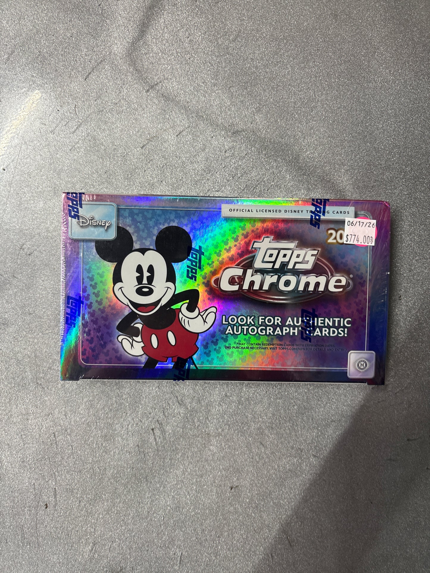 2026 Topps Chrome Disney Hobby Box